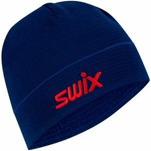 Swix HEAT WOOL Zimní čepice, modrá, velikost L/XL obraz