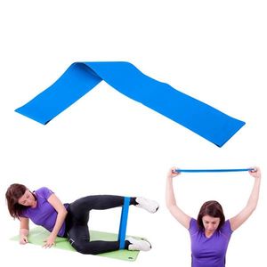 Posilovací guma inSPORTline Hangy Medium 70x5 cm / 3, 7 kg modrá obraz