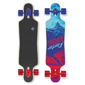 Longboard Street Surfing Freeride Curve - Higher Faster 39" obraz