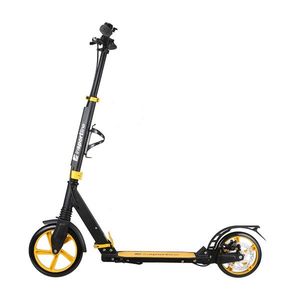 Koloběžka inSPORTline Discola žlutá obraz