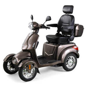 Elektrický čtyřkolový vozík inSPORTline Antun hnědá obraz