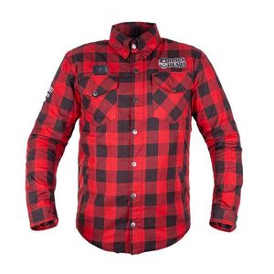 Moto košile W-TEC Black Heart Rattlesneak červeno-černá kostkovaná 5XL obraz