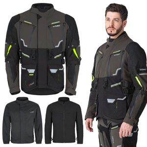 Moto bunda W-TEC Daimick černo-šedá 6XL obraz