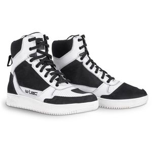 Moto boty W-TEC Bastige černo-bílá 47 obraz