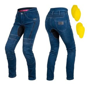 Dámské moto jeansy W-TEC Biterilla Eva Lady modrá 4XL obraz
