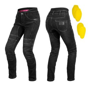 Dámské moto jeansy W-TEC Biterilla Eva Lady černá 4XL obraz