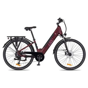 Městské elektrokolo inSPORTline ISL Eclion 648 Wh 28" - model 2026 18" (165-185 cm) Velour Red obraz