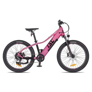 Juniorské elektrokolo inSPORTline ISL Savager 360 Wh 24" - model 2026 13" (130-155 cm) Blush Pink obraz