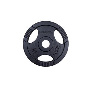 Litinový olympijský kotouč inSPORTline Hamerton Black 10 kg 50 mm obraz