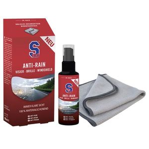 Přípravek na plexi S100 Anti-Rain 100 ml včetně utěrky z mikrovlákna obraz