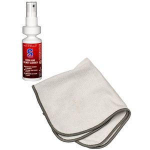 Čistič hledí S100 Visor a Helmet Cleaner 100 ml s mikrovláknovou utěrkou obraz