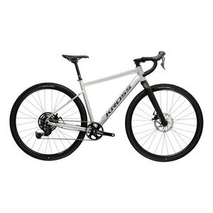 Gravel kolo Kross Esker 1.0 28" - model 2026 XL (21", 183-189 cm) šedá/grafitová/mat obraz