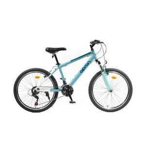Odlehčené juniorské kolo Olpran Helix ALU 24" - model 2026 15" (135-155 cm) modrá/bílá/zelená obraz