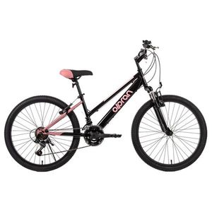 Odlehčené juniorské kolo Olpran Formica ALU 24" - model 2026 15" (135-155 cm) černá/růžová obraz