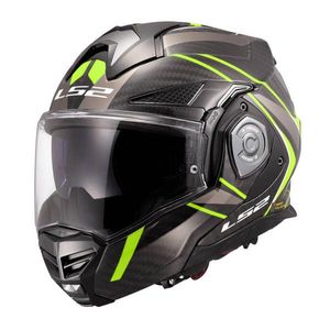 Překlopná moto přilba LS2 FF901 Advant X C Future II H-V Yellow P/J 3XL (65-66) obraz