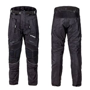 Pánské moto kalhoty W-TEC Rusnac černá 5XL obraz
