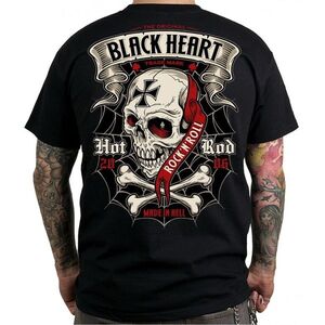 Triko BLACK HEART Crusty Demons černá 3XL obraz