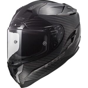 Moto přilba LS2 FF327 Challenger C Carbon Solid Black XXL (63-64) obraz