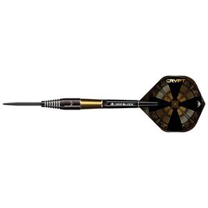 Šipky Mission Crypt Black a Gold PVD M2 90% Steel 3ks 23 g obraz