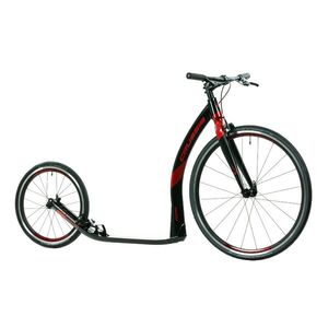 Koloběžka Crussis ROAD 4.2-2 černo-červená 28"/20" obraz