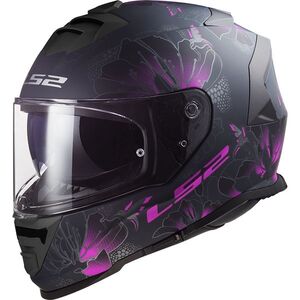 Integrální helma LS2 FF800 Storm II Burst Matt Black Pink 3XL (65-66) obraz