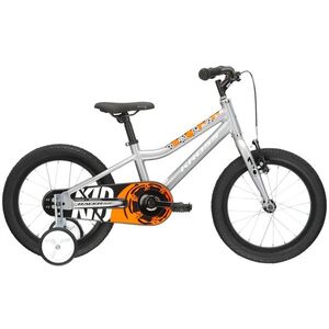 Odlehčené dětské kolo Kross Racer 4.0 16" Gen 005 • 100-125 cm • 9, 5 kg 10" (100-125 cm) stříbrná obraz