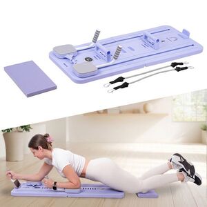 Pilates reformer inSPORTline Trancer Basic fialová obraz