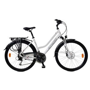 Dámské trekingové kolo Saveno Exeter Lady 28" M (17", 165-175 cm) bílá obraz