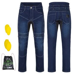 Pánské moto jeansy W-TEC Biterillo Evo modrá 6XL obraz