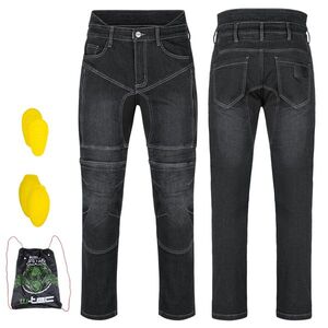 Pánské moto jeansy W-TEC Biterillo Evo černá 6XL obraz