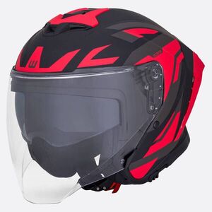 Moto přilba W-TEC Voltik Graphic Red XXL (63) obraz