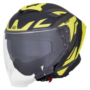 Moto přilba W-TEC Voltik Graphic Yellow XXL (63) obraz