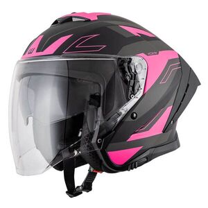 Moto přilba W-TEC Voltik Shockrose růžová XXL (63) obraz