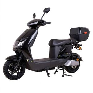 Elektrický skútr W-TEC Raike II 16" • až 70 km • 25 km/h • bez řidičáku černo-stříbrná obraz