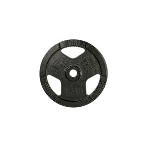 Litinový kotouč inSPORTline Hamerton Black 1, 25 kg 30 mm obraz