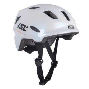 Dětská cyklo přilba s LED světlem ISL Lumitto Pearl White XS (48-54) obraz