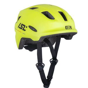 Dětská cyklo přilba s LED světlem ISL Lumitto Neon Yellow XS (48-54) obraz
