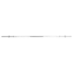 Vzpěračská tyč inSPORTline Welenorty 220cm/30mm • rovná • se závitem a objímkami obraz