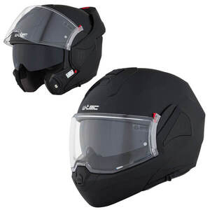 Překlopná moto přilba W-TEC Sabron P/J Black Matt XXL (63) obraz
