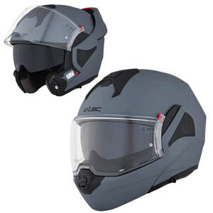 Překlopná moto přilba W-TEC Sabron P/J Nardo Grey XXL (63) obraz