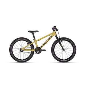 Ultra lehké juniorské kolo KELLYS NAGA AIR BELT 20" - model 2026 • 115-135 cm • 7, 38 kg 9" (115-135 cm) Yellow obraz