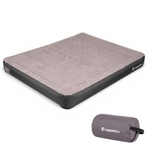Dvoulůžková nafukovací matrace inSPORTline Valkon Duo 192x151x22 cm s vestavěnou elektrickou pumpou obraz