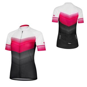 Dámský cyklistický dres s krátkým rukávem Etape Violet růžová/černá XL obraz