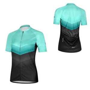 Dámský cyklistický dres s krátkým rukávem Etape Violet mint/černá M obraz