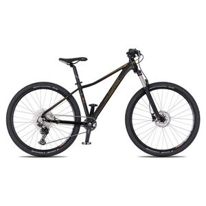 Juniorské horské kolo 4EVER Nelly Active 27, 5" - model 2026 M (18", 165-175 cm) black/gold obraz