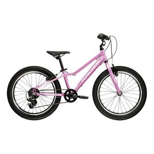 Odlehčené dětské kolo Kross Lea Mini 1.0 20" - model 2026 • 110-135 cm • 10, 1 kg 11" (110-135 cm) růžová/bílá/lesk obraz