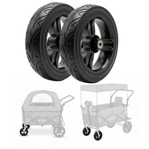 Náhradní přední kolečka pro přepravní vozíky StrollKidz a StrayPaws 4, 5x19 cm (2 x 8“) 2ks obraz