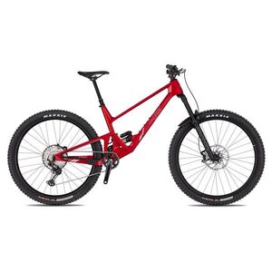 Celoodpružené kolo 4EVER Volcanno Vesuv 29" - model 2026 18, 5" (185-202 cm) flame red/hologram obraz