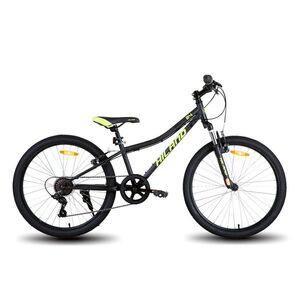 Juniorské horské kolo Hiland Climber 24" • 140-160 cm 12, 5" (140-160 cm) černá obraz