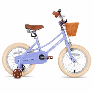 Dětské kolo Joystar Retro 16" s košíkem • 104-135 cm fialová obraz